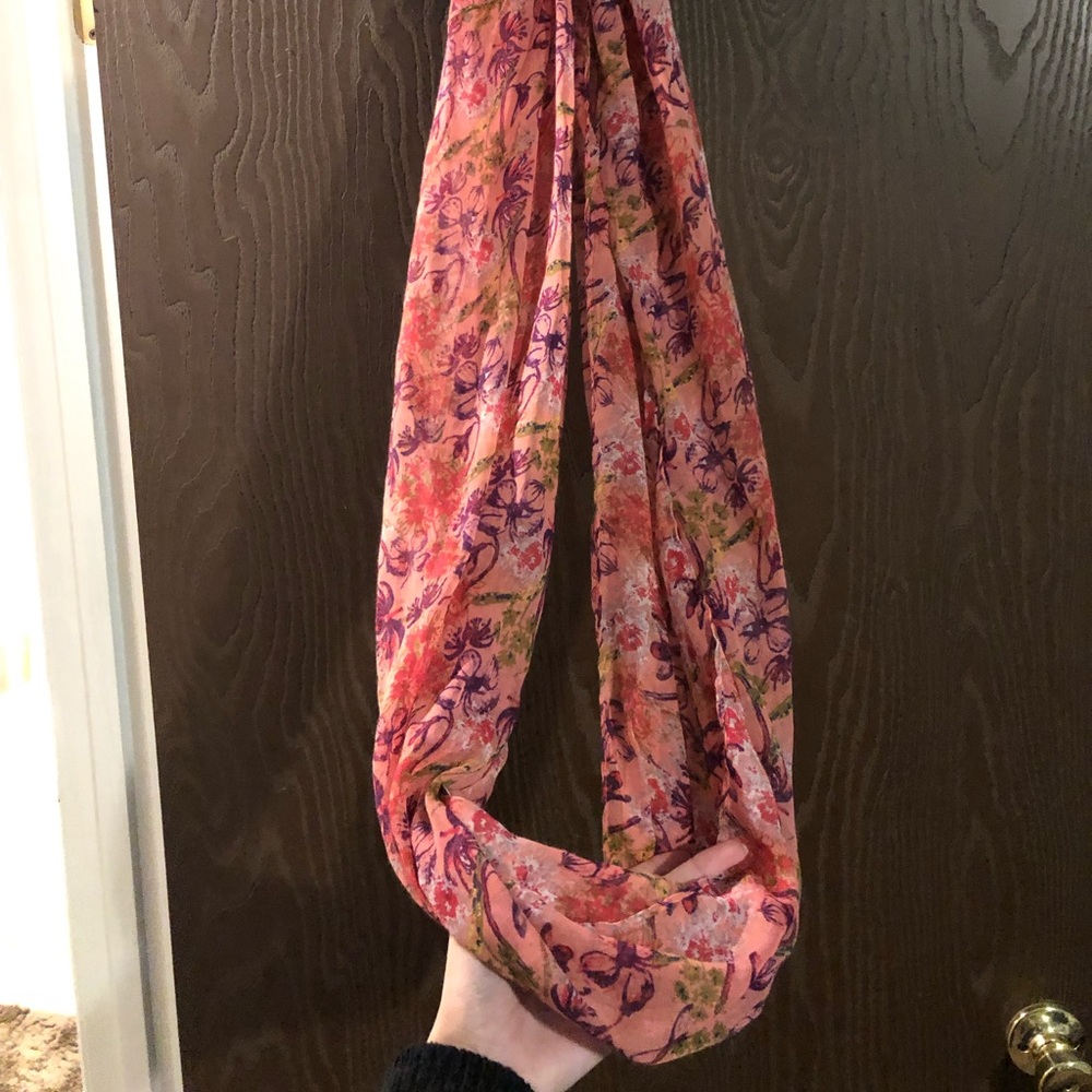 Floral Print Scarf